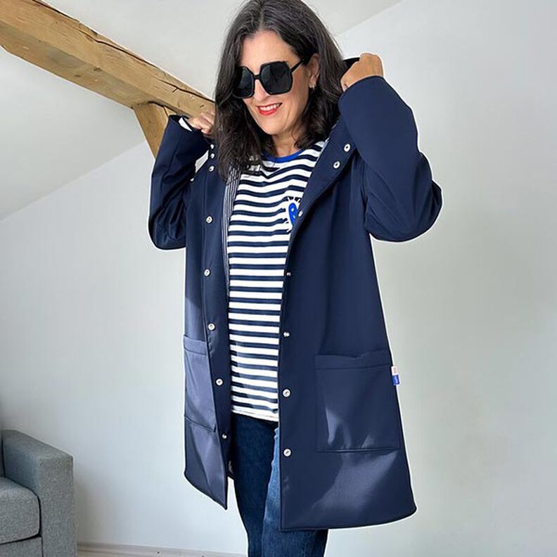 FRAU KARO – parka z podszewką, kapturem i naszywanymi kieszeniami, Studio Schnittreif | XS - XXL,  image number 9