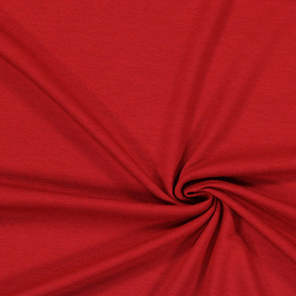 Dżersej wiskozowy Średni – czerwień karminowa,  image number 1
