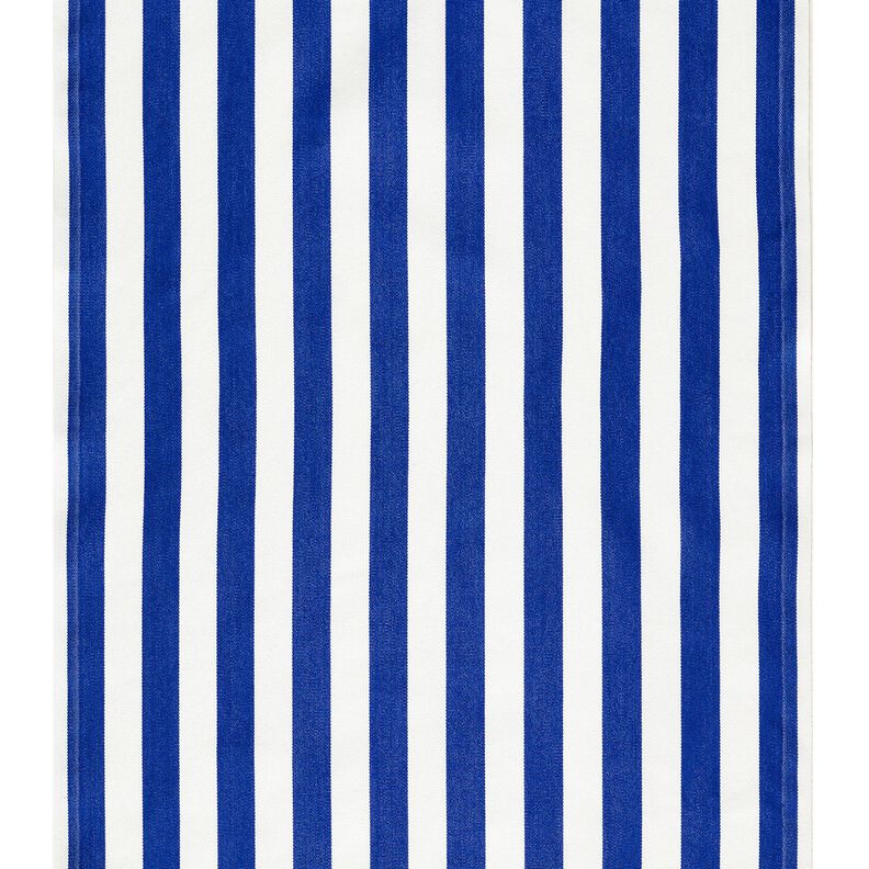 Outdoor Tkanina na leżaki Podłużne paski 44 cm – błękit królewski/biel,  image number 1