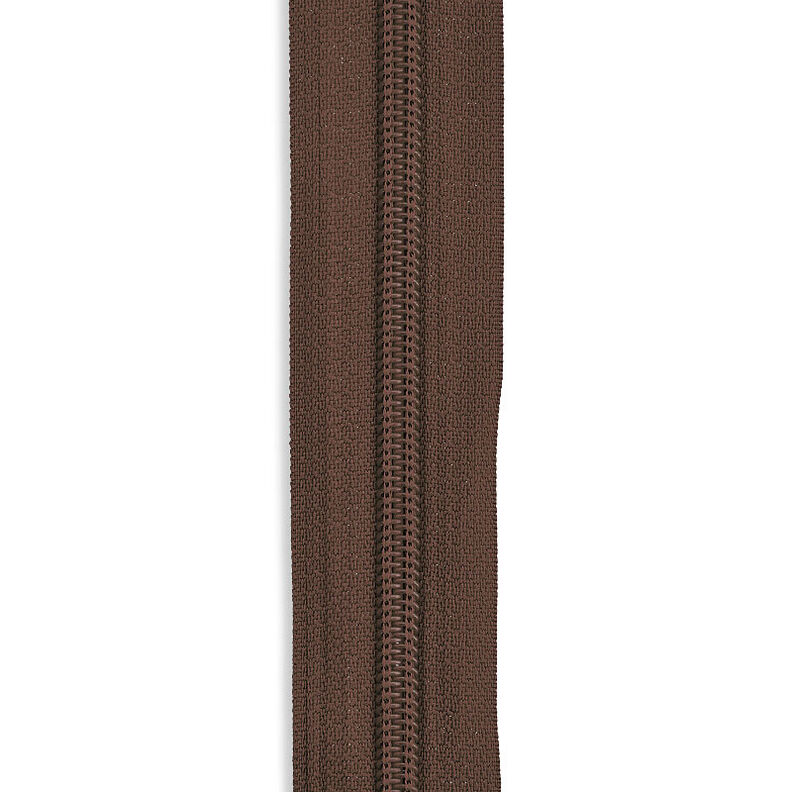 Zamek błyskawiczny na metry [3 mm] Tworzywo sztuczne | Prym – ciemny brąz,  image number 2