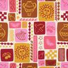 Popelina bawełniana patchwork | Poppy Fabrics – krem/ciemnoczerwony,  thumbnail number 1