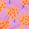 Popelina bawełniana Tulips | Nerida Hansen – lawendowy/brzoskwiniowopomarańczowy,  thumbnail number 2