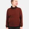KOBIETA BETTI sweter typu nietoperz z kieszonką na brzuchu i stójką | Studio Przycięcie na wymiar |,  thumbnail number 3