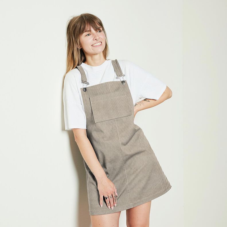 Sztruks szeroki Bubble Jednokol – naturalny,  image number 8