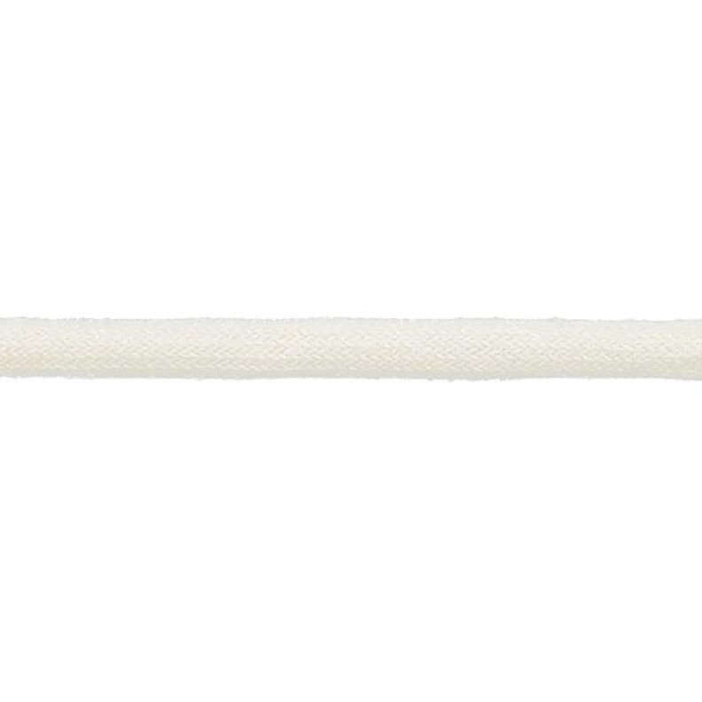 Sznurek typu kedra [8 mm] - biały,  image number 1