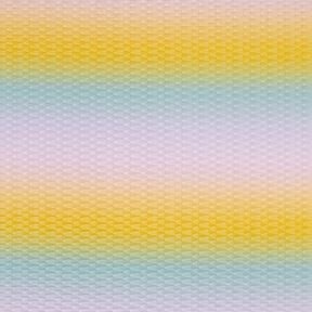 Dżersej na odzież sportową ze strukturą, cieniowany – pastelowy fiolet/brzoskwinia, 