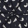 GOTS Dżersej bawełniany foki nadruk cyfrowy | Poppy Fabrics – ciemnogranatowy/zawilec,  thumbnail number 3