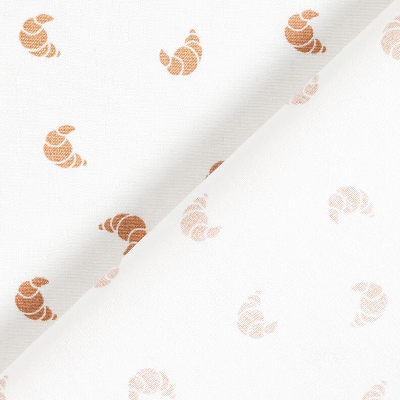 Popelina bawełniana croissant – kość słoniowa,  image number 4