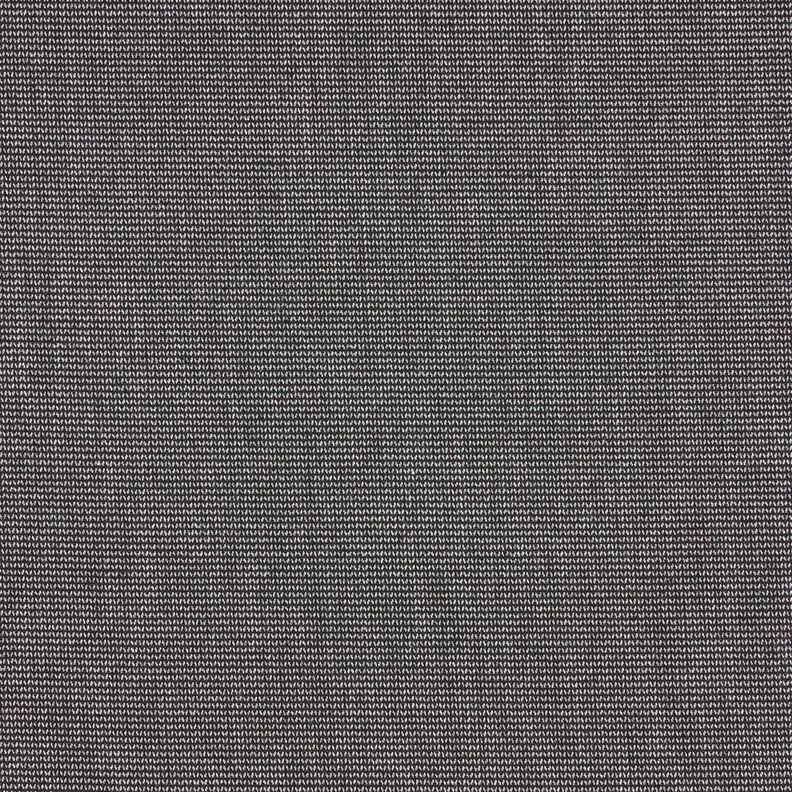 Tkanina na spodnie, stretch w zygzak – srebrnoszary/czerń,  image number 1