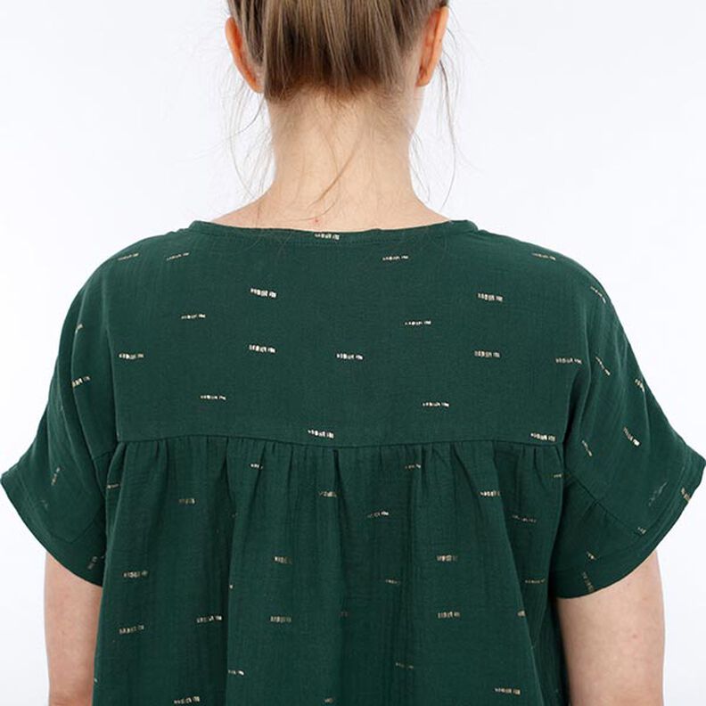 FRAU SUZY – luźna bluzka z krótkim rękawem i marszczeniami, Studio Schnittreif | XS - XXL,  image number 10
