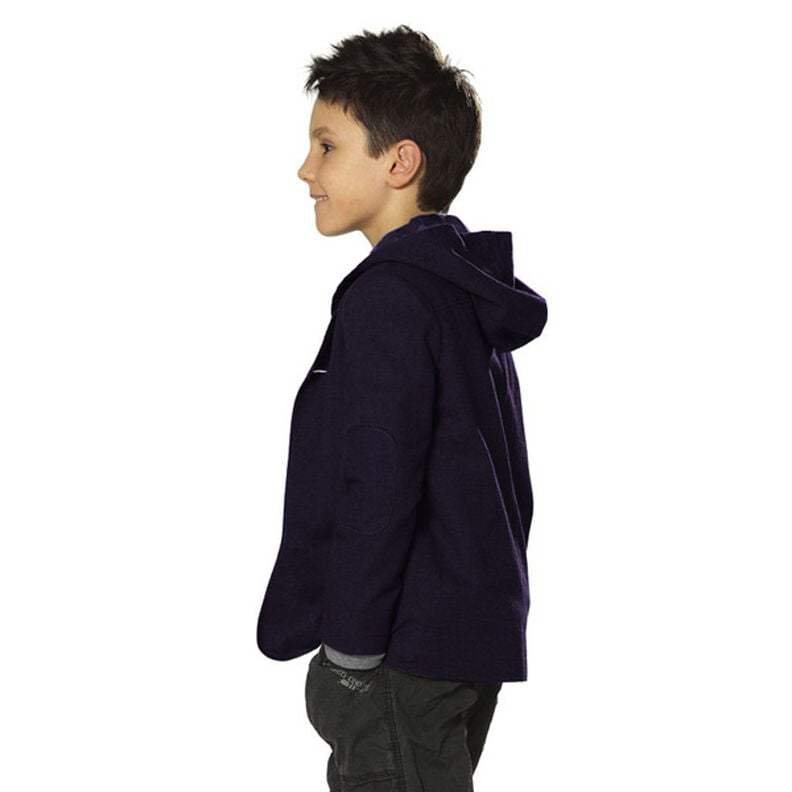 Lekka dresówka pętelkowa french terry jednokol. – ciemnogranatowy,  image number 10