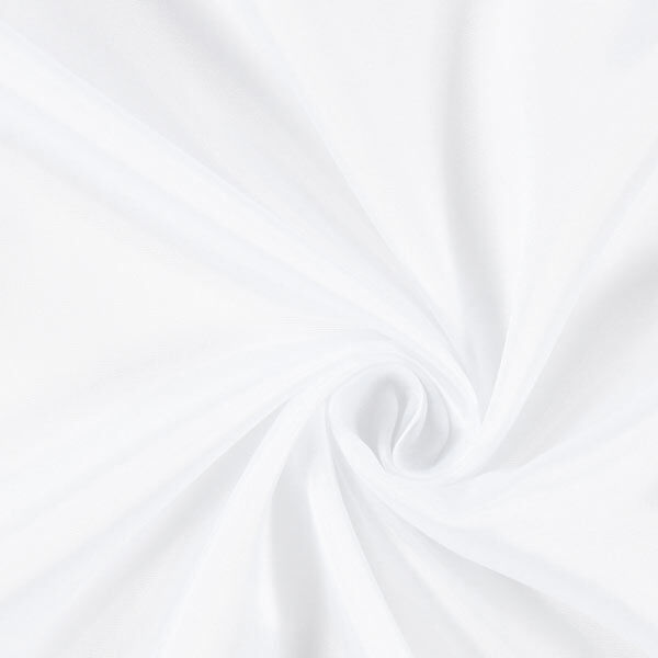 Tafta podszewkowa jednolita – biel,  image number 1
