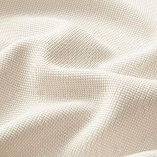 Tkanina tapicerska o strukturze z wypustkami – biel, 
