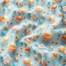 Popelina bawełniana wszechświat nadruk cyfrowy – jasnoniebieski,  thumbnail number 2