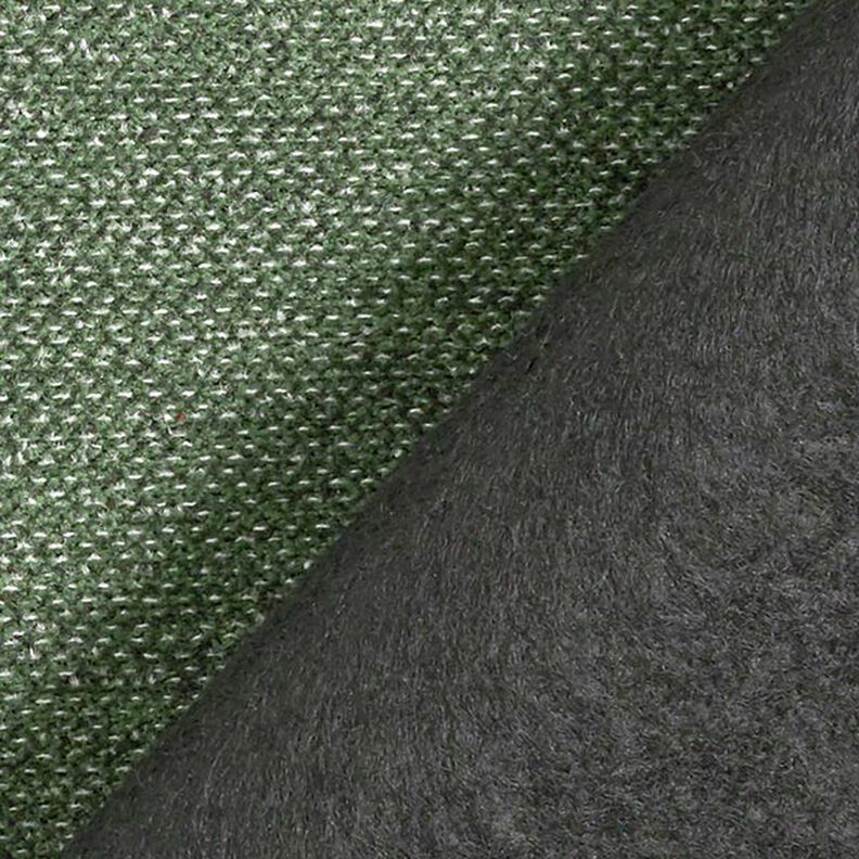 Tkanina tapicerska melanż Gemma – ciemna zieleń | Resztka 60cm,  image number 8