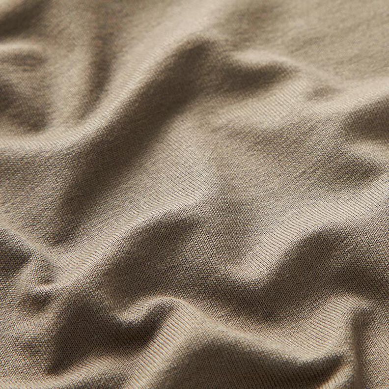 Dżersej wiskozowy Lekki – khaki, image number 3