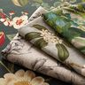 Tkanina dekoracyjna płótno nostalgiczne kwiaty – zieleń trzcinowa,  thumbnail number 5