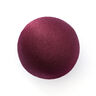 Guzik obciągnięty Satyna Duchesse – bordo,  thumbnail number 1