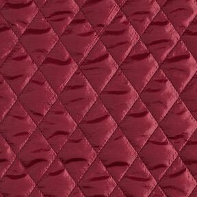 pikowana podszewka w romby – bordo, 