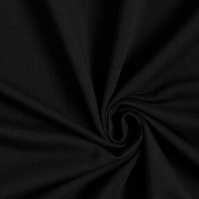 Lekka dresówka bawełniana jednokol. – czerń, 