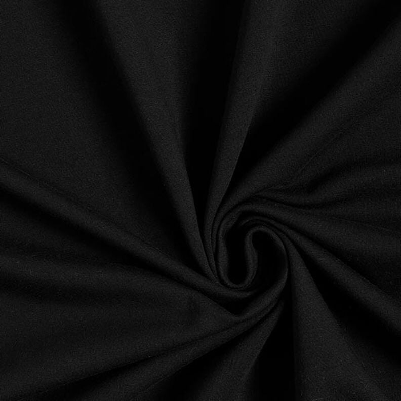 Lekka dresówka bawełniana jednokol. – czerń,  image number 1