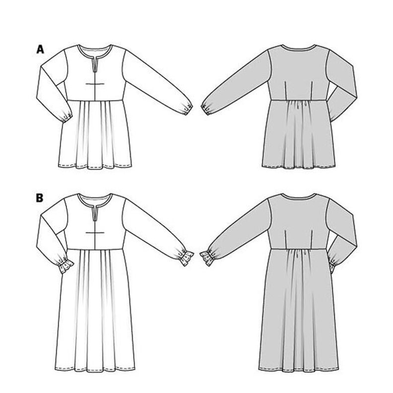 Sukienka / Tunika Plus-Size | Burda 5865 | 44-54,  image number 8