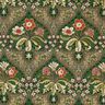 Tkanin dekoracyjna Gobelin kwiatowe ornamenty – zieleń/jasnopomarańczowy,  thumbnail number 1