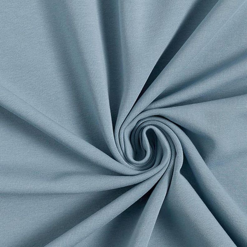 Lekka dresówka bawełniana jednokol. – błękit golębi,  image number 1