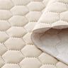 Tkanina tapicerska pikowany aksamit plaster miodu – piasek,  thumbnail number 3