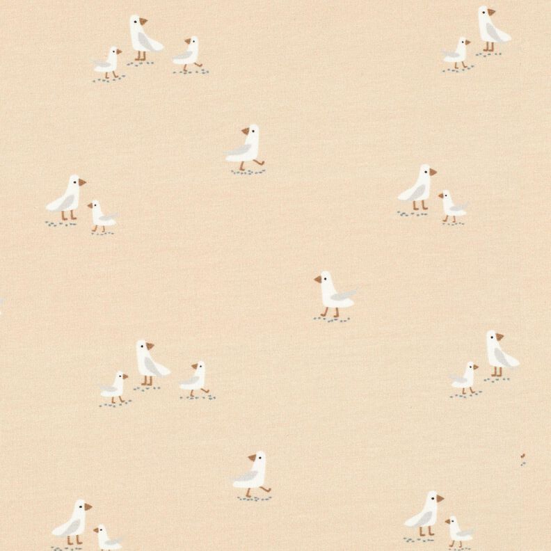 Dżersej bawełniany urocze mewy &ndash; nerkowiec,  image number 1
