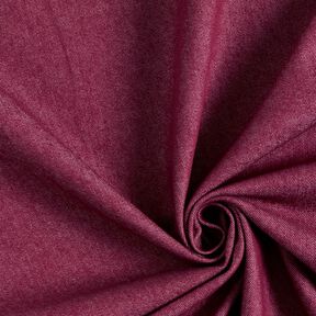 Denim strecz z mieszanki bawełny, średni – bordo, 