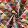 Tkanina dekoracyjna gobelin kolorowe romby retro,  thumbnail number 3