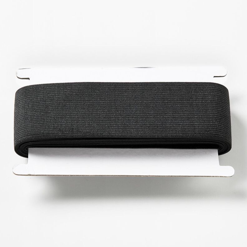 Taśma gumkowa gładka [3 m | 50 mm] &ndash; czerń,  image number 1