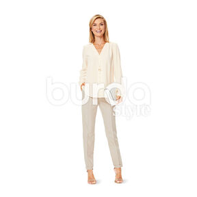 Spodnie, Burda 6689, 