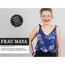 FRAU MAYA – letni top z wiązanymi ramiączkami, Studio Schnittreif | XS - L, 