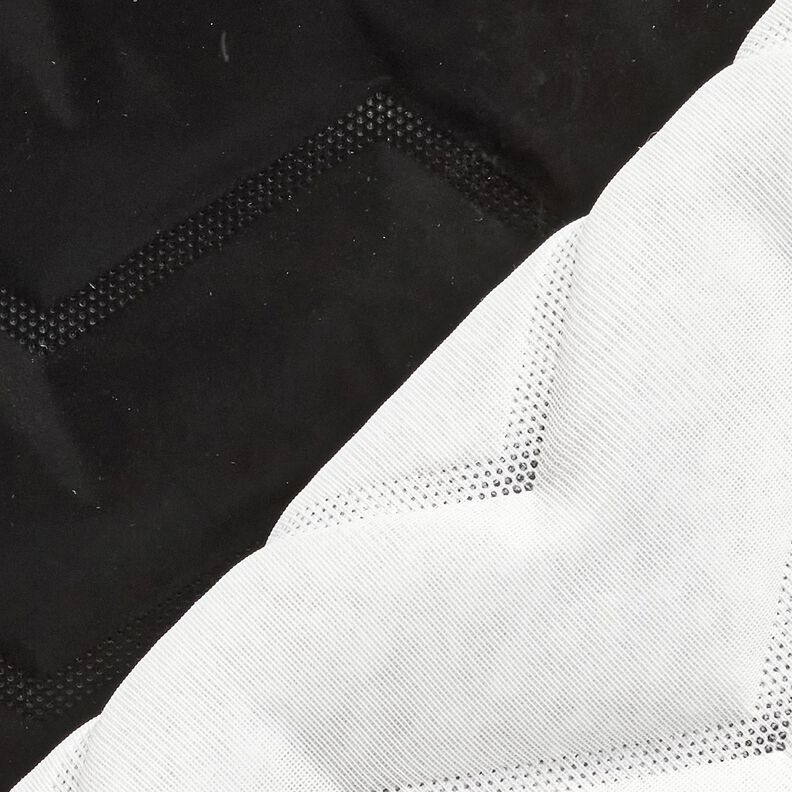 Tkanina pikowana Wzór Chevron przypominający w dotyku brzoskwiniową skórkę | Katia Fabrics – czerń, image number 5