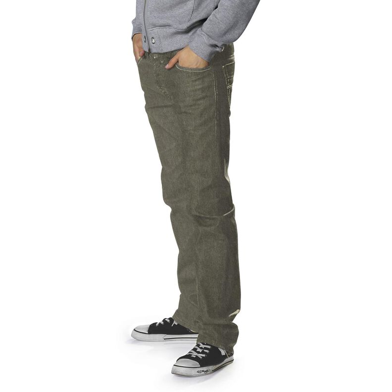 Denim strecz z mieszanki bawełny, średni – szary kamienny,  image number 7