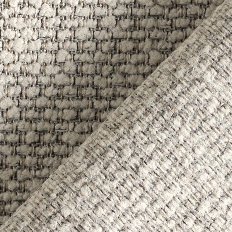 Tkanina outdoor efekt bouclé – jasny kreci,  image number 4