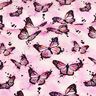 Dżersej bawełniany Motyle z plamami | Glitzerpüppi – pastelowy fiolet,  thumbnail number 2