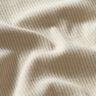 Dżersej prążkowany drobne prążki 2-1-1-1 – naturalny,  thumbnail number 2