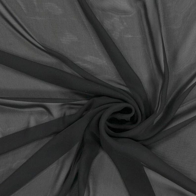 Chiffon – czerń, image number 1