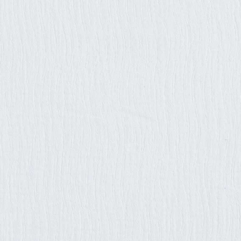 Mieszanka lnu i bawełny Żakard wzór w fale – biel,  image number 3