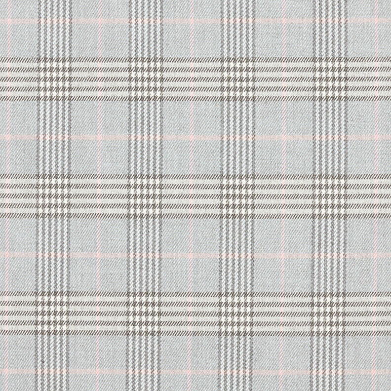 Tkanina spodniowa strecz Szkocka krata – jasnoszary/ciemnoszary,  image number 1