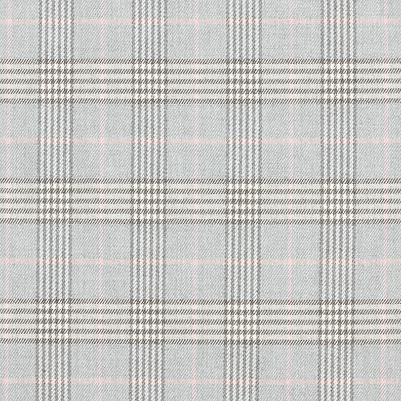 Tkanina spodniowa strecz Szkocka krata – jasnoszary/ciemnoszary,  image number 1
