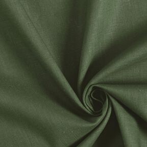 Tkanina lniana mieszanka ramii, średnia – zielony jodłowy,  Tkanina lniana mieszanka ramii, średnia – zielony jodłowy,