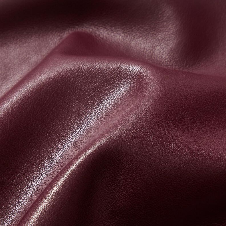 Sztuczna skóra gradient | Katia Fabrics – czerń/bordo, image number 6