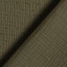 Muślin / Tkanina double crinkle dobby – khaki,  thumbnail number 4