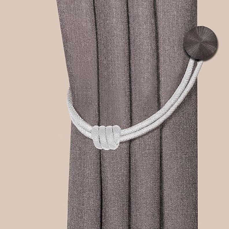 Upięcie do zasłon z węzłem rolkowym [65cm] – terakota | Gerster,  image number 2