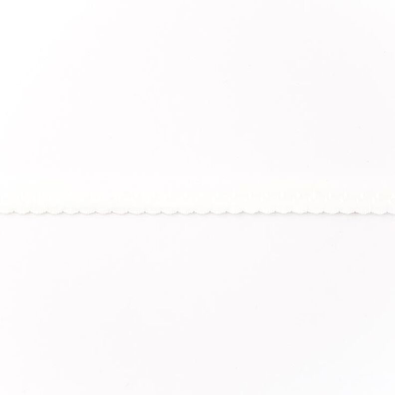 Elastyczna lamówka Koronka [12 mm] – mleczna biel,  image number 1