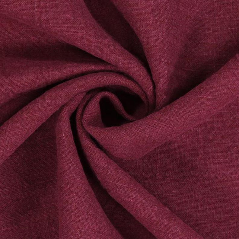 Tkanina ramia mix stonewashed, wysoka jakość – bordo,  image number 2